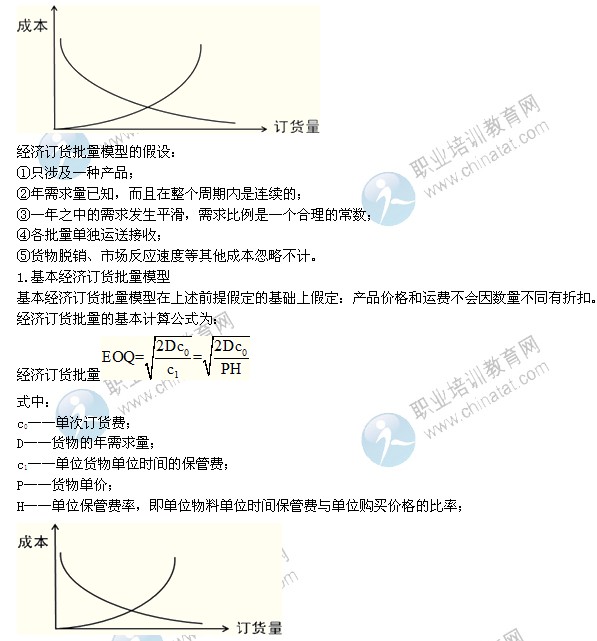 2014年中級經(jīng)濟(jì)師考試工商管理專業(yè)精講：企業(yè)庫存管理與控制