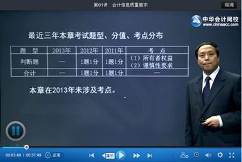 點擊圖片 免費試聽老師2014中級會計職稱《中級會計實務》課程 