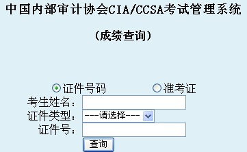 2014年國際注冊內部審計師考試成績查詢入口