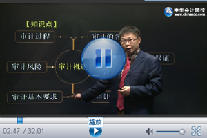 2015年注會(huì)考試基礎(chǔ)班新課免費(fèi)試聽