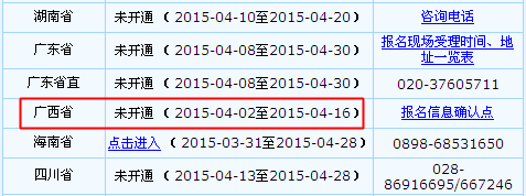 廣西2015年中級(jí)會(huì)計(jì)職稱報(bào)名時(shí)間4月2日至16日