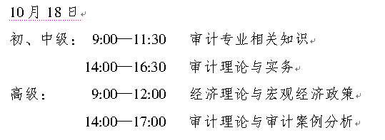 重慶2015年中級(jí)審計(jì)師考試報(bào)名時(shí)間5月13日至6月3日