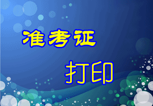 天津2015年初級審計(jì)師考試準(zhǔn)考證打印時間