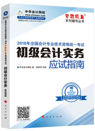 “夢想成真”系列初級應(yīng)試指南——初級會(huì)計(jì)實(shí)務(wù)