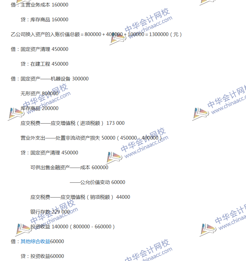 2017年中級會計職稱《中級會計實(shí)務(wù)》全真模擬試題第四套（4）