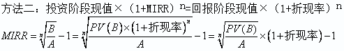 2018年高級會計師《高級會計實務》答疑精華：內(nèi)含報酬率