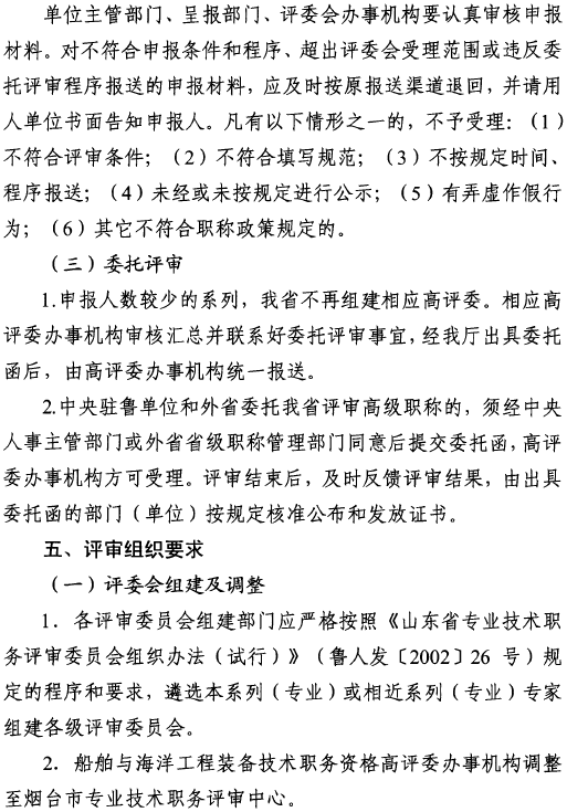 山東關(guān)于做好2018年度高級(jí)職稱評(píng)審工作的通知