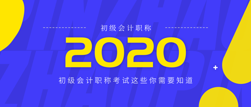 2020年初級(jí)會(huì)計(jì)職稱(chēng)報(bào)考需要知道的幾大知識(shí)點(diǎn)