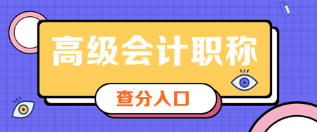 2019年內(nèi)蒙古高級會計師考試成績查詢