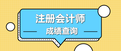  廣東廣州2019注會(huì)考試成績(jī)查詢時(shí)間