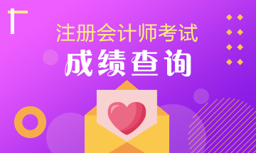 2019注會成績什么時候公布？