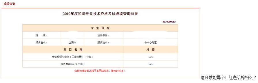 經(jīng)濟(jì)師考生成績5