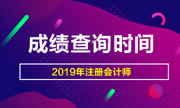 四川達州2019年注冊會計師成績查詢