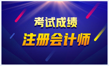 2019年陜西注冊會計師什么時候能查成績？