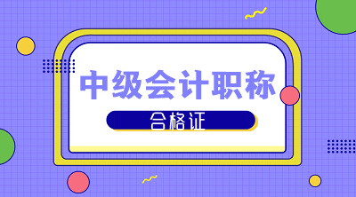 領(lǐng)取2019年上海中級(jí)會(huì)計(jì)師證書(shū)時(shí)需要提交哪些材料？