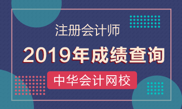 山西注冊(cè)會(huì)計(jì)師成績(jī)查詢