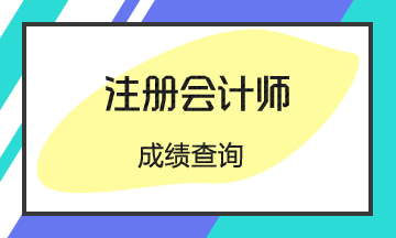 2019年四川成都注會(huì)成績什么時(shí)候出？