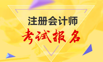 2020山東注會報名條件報名時間