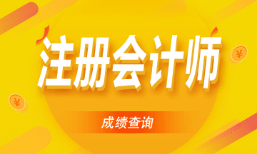 河南開封2019年注會(huì)成績查詢