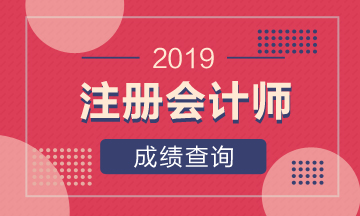 湖南2019年注會(huì)官方成績查詢時(shí)間