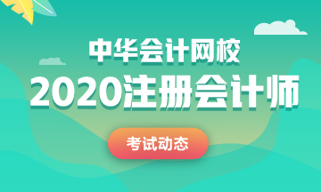 北京2020年注冊會計師專業(yè)階段考試時間