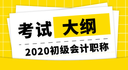 2020年新疆初級會(huì)計(jì)職稱考試大綱變化