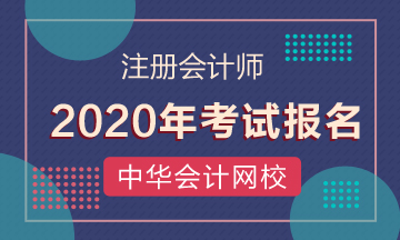 ?？颇軋?bào)名2020年注會(huì)考試嗎？