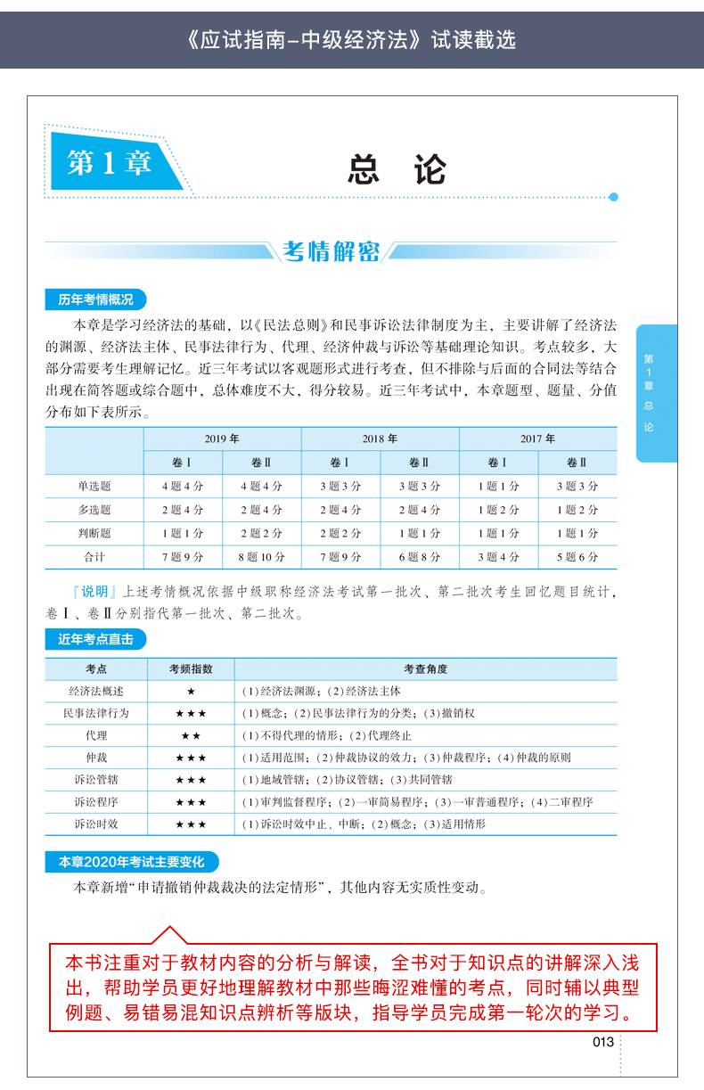 現(xiàn)貨熱銷！中級經(jīng)濟(jì)法應(yīng)試指南圖書特點(diǎn)&試讀！