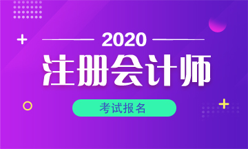 安徽2020年注冊會計師報名時間和注意事項已公布