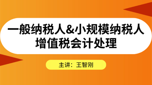 一般納稅人&小規(guī)模納稅人增值稅會計處理