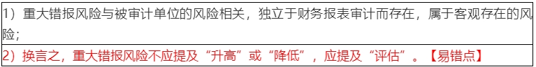 2020年注會考生收藏！注會《審計》易錯高頻考點來了！