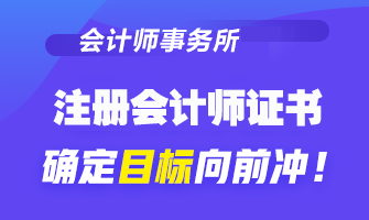 【關(guān)注】為什么想去會計(jì)事務(wù)所工作 CPA證書是剛需？