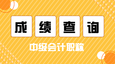 2020安徽池州中級會計師查分什么時候？