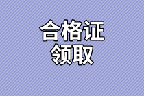 廣東2020年資產(chǎn)評估師考試合格證書領(lǐng)取信息公布了嗎？