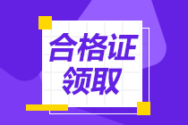 中級經(jīng)濟(jì)師領(lǐng)取合格證