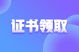 海南2020會(huì)計(jì)中級(jí)證書(shū)領(lǐng)取日期公布了嗎？