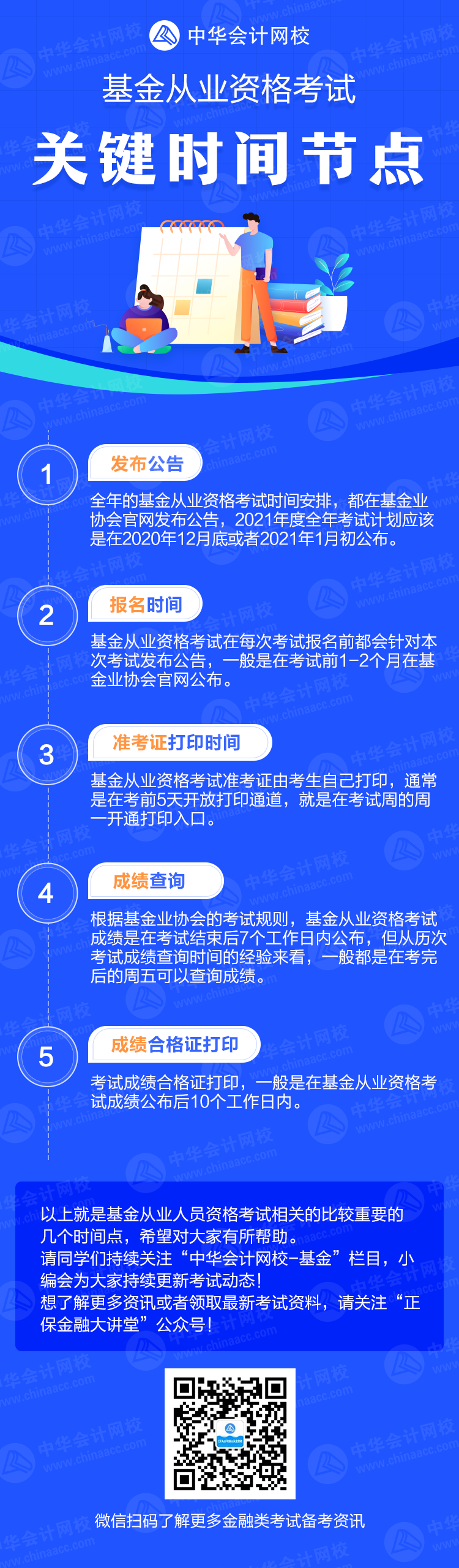 2021年基金從業(yè)資格考試關(guān)鍵時間節(jié)點(diǎn)一覽！