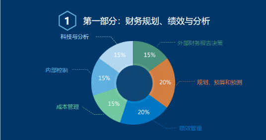 財務(wù)規(guī)劃、績效與分析的考試內(nèi)容