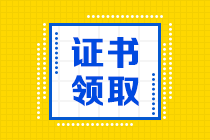 山東2020初中級(jí)經(jīng)濟(jì)師證書領(lǐng)取時(shí)間公布了嗎？