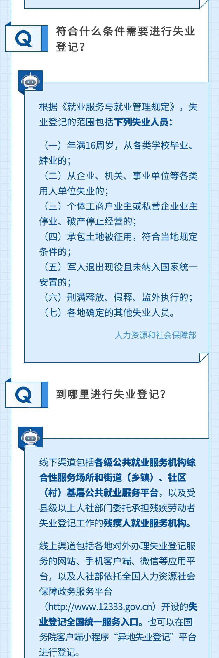 關(guān)于失業(yè)登記、失業(yè)補(bǔ)助金，希望這些回答可以幫到你！