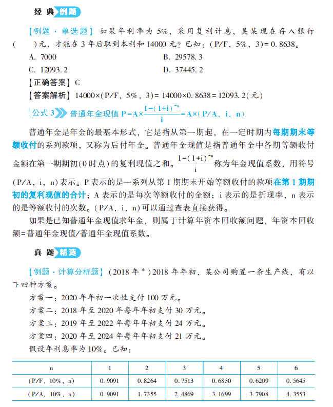 2021中級會計財務(wù)管理《公式大全及歷年試題詳解》工具書免費(fèi)試讀