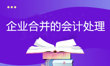 干貨！企業(yè)合并的會計處理 有案例~