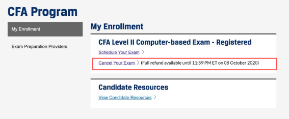 解答|2021年CFA考試最新退款規(guī)則是什么？
