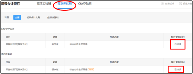 提醒！2022年初級會計【預(yù)習(xí)階段】課程更新完畢！