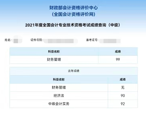 尊享無憂班學(xué)員：零基礎(chǔ)能通過中級考試真的非常滿意了！