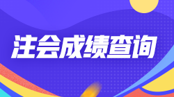 甘肅2021年cpa成績(jī)查詢(xún)時(shí)間來(lái)啦！