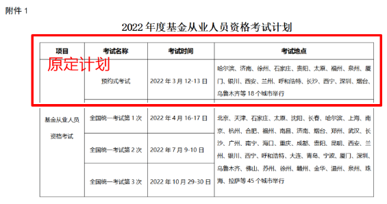 3月基金從業(yè)資格考試時間有變！