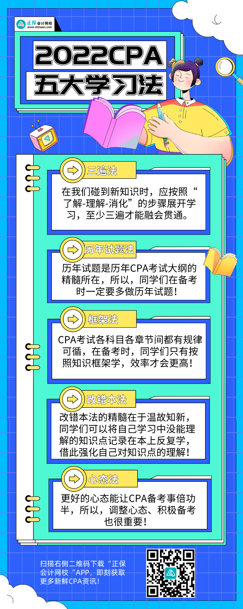 @2022CPA考生 五大學(xué)習(xí)法你get了么？