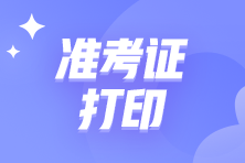 初級管理會計師準(zhǔn)考證打印時間