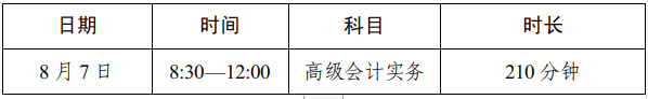 四川省2022初級會計考試時間及準(zhǔn)考證打印時間確定